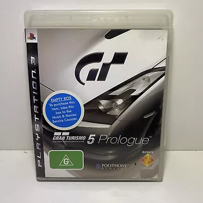 Gran Turismo 5 Prologue - PS3 PlayStation 3 Game PAL - With Manual - VGC • $9.99