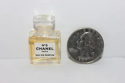 Chanel # 5 Micro Miniature Perfume Parfum Bottle 1.5ml 0.05 Fl Oz • $28.50