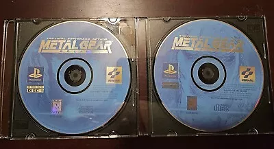 Metal Gear Solid (Sony PlayStation 1 PS1 1998) Black Label Disc Only Free Ship • $29.95