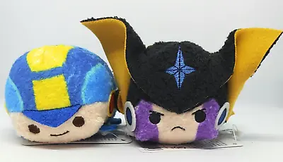 Rockman EXE Megaman Forte Set Mini Plush Toy Capcorom Capcom Store Limited Japan • $32