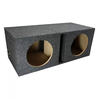 Car Audio Dual 10  Vented Subwoofer Stereo Sub Box Ported Enclosure Speaker • $51.95