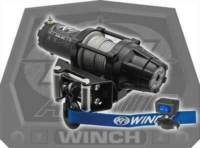 KFI AM-25 Steel Cable Winch & Mount For 2007-2009 Honda TRX250 Recon TE/TM • $338.95