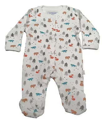 £9.49 • Buy Ex JoJo Babygrow Sleepsuit Cotton Boys Girls 0-18 Months NEW