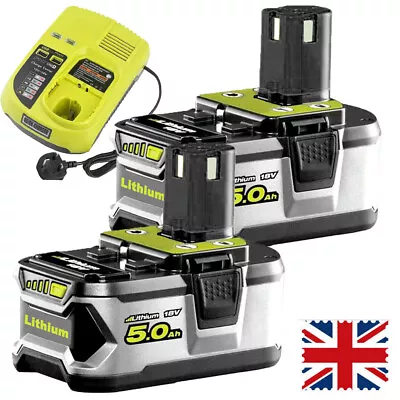 £20.93 • Buy For RYOBI P108  5.0Ah 18V Plus High Capacity Battery 18 Volt Lithium-ion UK