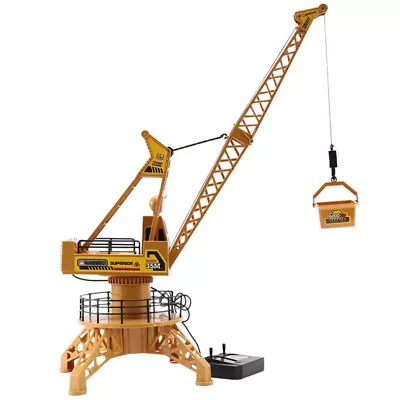 Rc Remote Control Simulation Crane Construction Toys Rc Crane Tower Rc7498 • $33.91