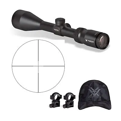 Vortex Crossfire II 3 9x50 Riflescope With 1 In Riflescope Rings And Hat • $179.99
