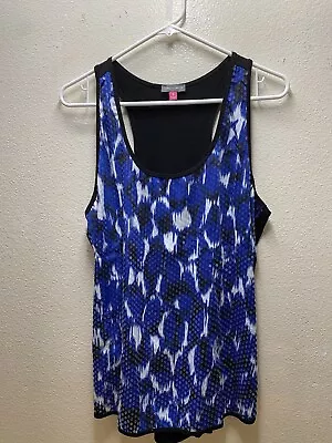 Vince Camuto Sequin Tank Top Medium Glitter Sparkle Party Clubbing • $15