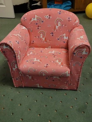 Childs Toddler Armchair Pink Dunelm • £10