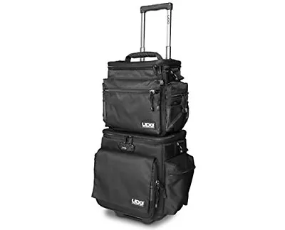 UDG DJ Bag Case Trolley Set DeLuxe Black / Orange U9679BL / OR Ultimate SlingBag • £620.78