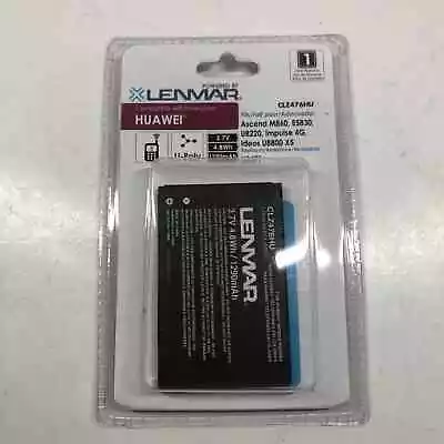 Lenmar Battery For Huawei Ascend M860 E5830 U8220 Impulse 4G Ideos U8800 X5 • $8.99