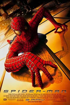 2002 Spiderman Movie Poster 11X17 Peter Parker Tobey McGuire Goblin Marvel 🕷🍿 • $12.83