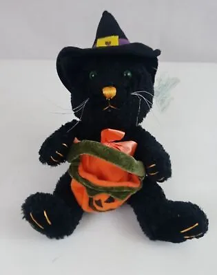 New Halloween Lucky The Bean Bag Cat For March Of Dimes From Plushland • $9.99