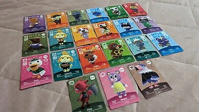 $40 • Buy Animal Crossing Amiibo Cards X21