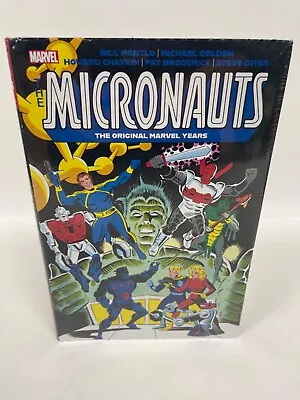 Micronauts Original Marvel Years Omnibus Vol 1 DITKO DM COVER New HC Comics • $79.95