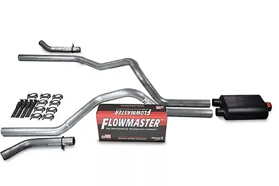 Chevy GMC 1500 07-14 2.5  Dual Exhaust Kits Flowmaster Super 40 Corner Exit • $327.99