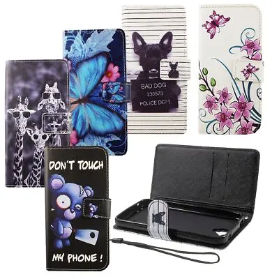 Design Case Motif Cover Wallet Phone Case Book-Style Case 360 Degree New • £9.58