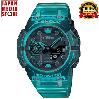 Casio G-Shock GA-B001G-2AJF Blue Carbon Bluetooth Analog Digital Men Watch NEW • $147.12