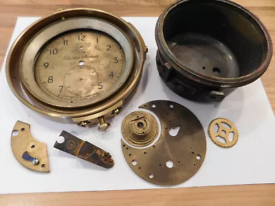 Antique Marine Fusee Chronometer Clock Parts. For Spare Parts Use. • £100