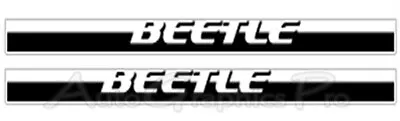 Lower Rocker Panel Vinyl Graphics Decals Stripes 1998-2019 Volkswagen Beetle #2 • $80.98