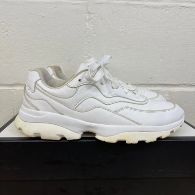 $29 • Buy Zara White Sneakers Men's Trainer Shoes (Gucci Rhython) Like Size 8