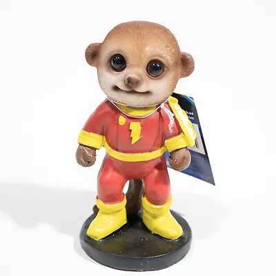 SHAZAM DC Comics Minature Meerkat Garden Statue 12cm Polyresin Ornament - NEW • $17.95