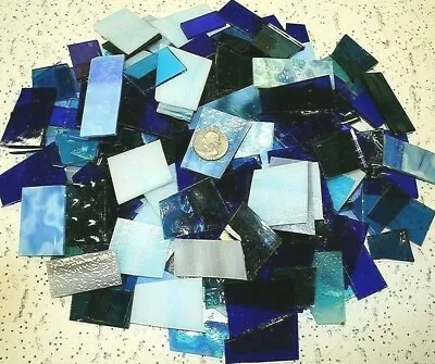 Mosaic Tile BLUE TONE 1.5LB - Stained Glass Glass / Mosaic  • $17