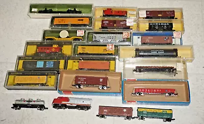 Lot Of N-Scale Minitrix Con-cor Postage Stamp Freight Cars  Rolling Stock • $0.99