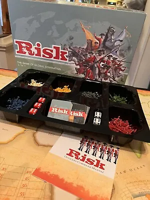 Risk 2003 Golden Calvary Edition Parker Brothers Strategy Board Game Complete • $18