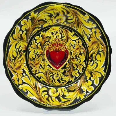 BACI MILANO SERVING BOWLS Baroque Italian Rococo Heart Sicily Paisley MELAMINE • £24.05