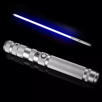 Alloy Handle Quality Light SaberLED Light Up Star War StyleMotion Sensor Sound • $19.97