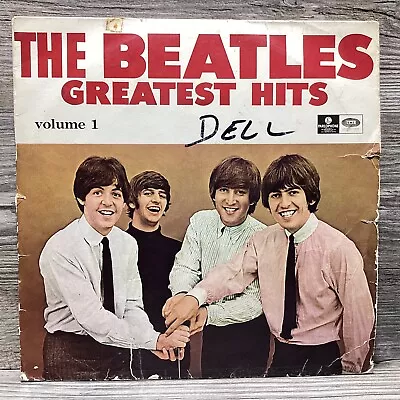 LP The Beatles Greatest Hits Volume 1 Vinyl 1966 Australia Stereo Orange Label • $49.95