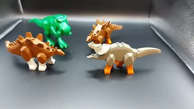 £8 • Buy  Lego Adventurers Dino Island Green T-rex Dinosaur Plus 3 More Dino Figures