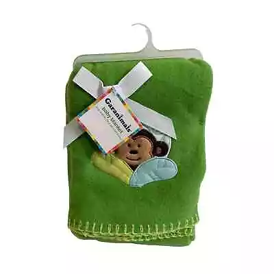 Garanimals Walmart Green Monkey Leaves Animal Fleece Baby Blanket Lovey NEW  • $29.99