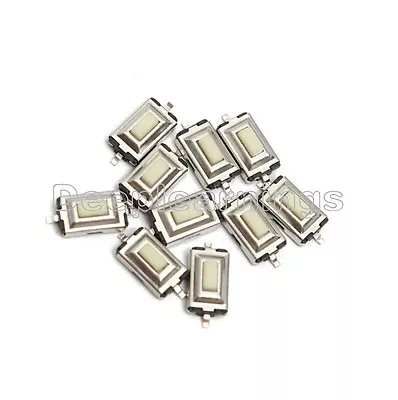 100pcs 3X6X2.5mm Tactile Push Button Switch Tact Switch Micro Switch 2-Pin SMD • $1.96