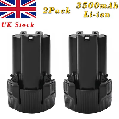 2Pack 3500mAh 10.8V Li-ion Battery For Makita BL1013 BL1014 LCT203W TD090D UM164 • £15.89