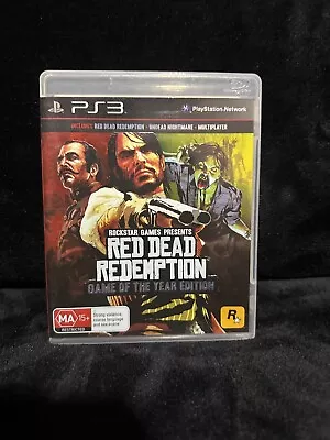 Red Dead Redemption Game Of The Year Edition Sony PlayStation 3 • $9.95