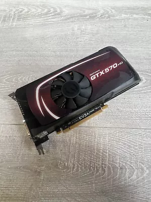 Nvidia EVGA GeForce GTX 570 HD 2.5GB  GDDR5 320bit Graphics Card • £5