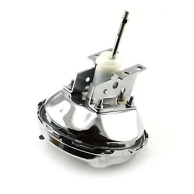 9  Universal Single Diaphragm Brake Booster Chrome • $59.58