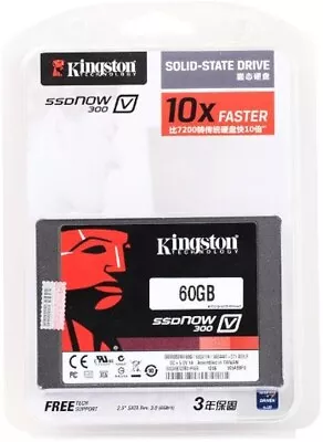 KINGSTON 60GB SATA III 2.5  Inch SSD Solid State Drive Now 200 SV300S37A/60G • £16.99