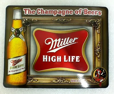 Miller High Life Magnetic Photo Frame Fridge Magnet 5-1/4 X 6-3/4   NEW! • $10.99