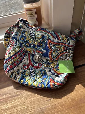 Vera Bradley New With Tags Saddle Hipster Marina Paisley Crossbody • $20