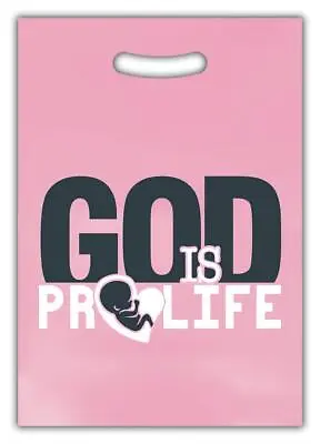 God Is ProLife Pro-Life Tote Bag (Pack Of 50) • $25