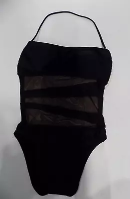 Women's Black Mossimo Swimsuit One Piece Bathing Suit Size M • $8.99
