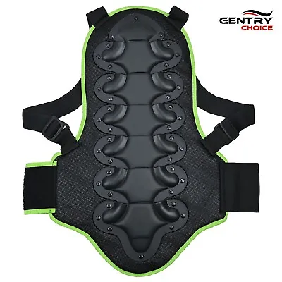 RIDERACT® Adult Back Protector Neupron ASV1 Spine Armor Motorcycle Riding Gear • $52.19