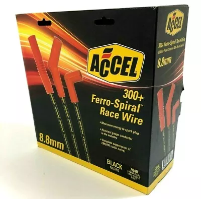 $69.95 • Buy Race Spark Plug Wires Ignition Cables 8.8mm HEI V8 Chevy GM Ford Mopar Universal