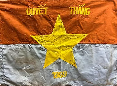 Flag  VC Vietcong NVA NLF North Vn Army Flag To Win In 1969 Year Viet Cong  A13 • $29