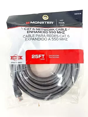 Monster Just Hook It Up 25 Ft. L Category 6 Networking Cable • $17.99