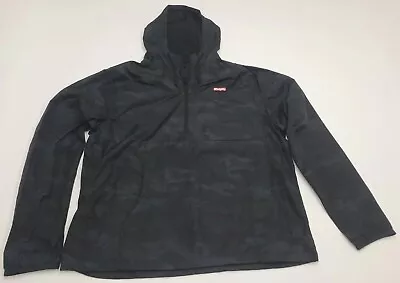 Independent Trading Co Water Resistant Anoral Jacket Black Camo 80eighty Sz. 3XL • $13.99