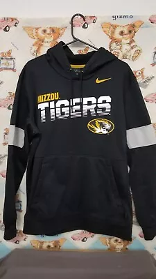 Nike On Field Missouri Tigers Black Mizzou Hoodie NCAA Football Size Large • $15