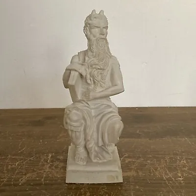 Vintage Moses Mose Alabaster Figurine A Giannetti Italy Italian • £29.95